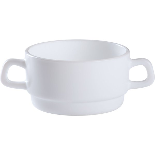 6x Arcoroc Tazza consommé Restaurant; 310 ml, 10.2x5.8 cm (ØxH); bianco; rotonda; 6 pz. / Pacco