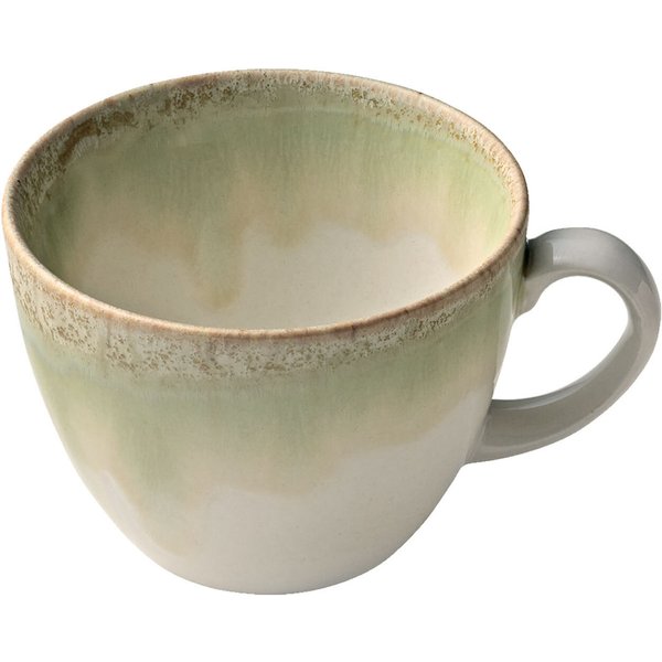 6x HEART&SOUL Tasse Perfect Match Thyme; 21 cl, 9x7 cm (ØxH); vert/blanc; rond(e); 6 pièce(s) / Lot