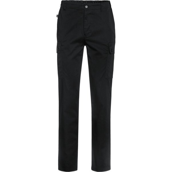 JOBELINE Pantalon de cuisine homme Cargo; Taille 44; noir