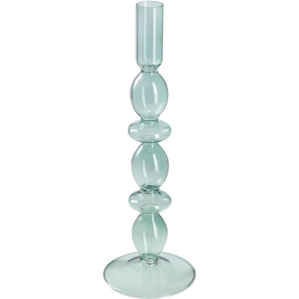 Portacandele Antal; 9x26.5 cm (ØxH); verde scuro