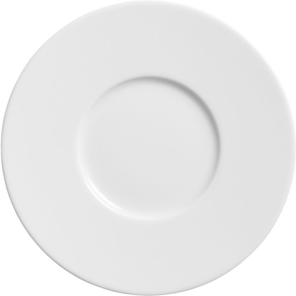 6x VEGA Piattino per caffè/cappuccino Noon; 17 cm (Ø); bianco; rotonda; 6 pz. / Pacco