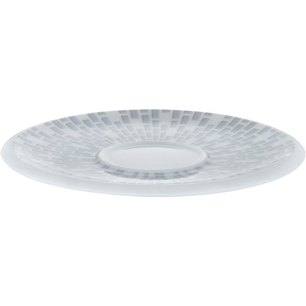 6x WMF Sous-tasse Synergy Geometric; 15.5x1.3 cm (ØxH); blanc/bleu; rond(e); 6 pièce(s) / Lot