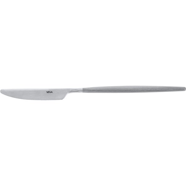 12x VEGA Couteau de table Turin; 24.5 cm (L); inox/gris, Poignée gris; 12 pièce(s) / Lot