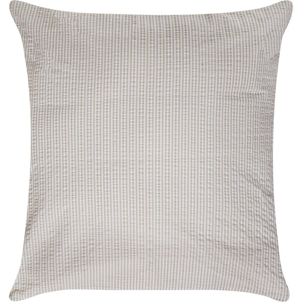 Taie d'oreiller Den Haag ERWIN M.; 40x40 cm (Lxl); sable