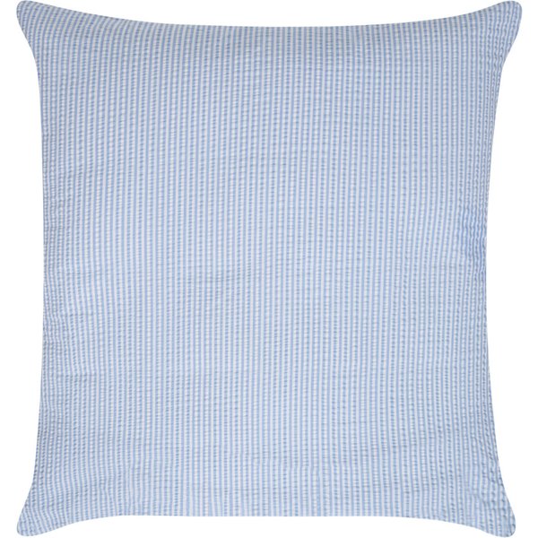 Taie d'oreiller Den Haag ERWIN M.; 80x80 cm (Lxl); bleu