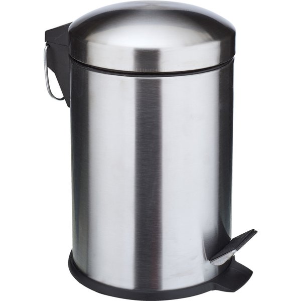 PULSIVA Cestino da camera Emerald; 3000 ml, 16.9x28 cm (ØxH); argento