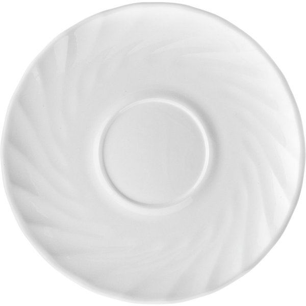 Piattino cappuccino Trianon Arcoroc; 14.5 cm (Ø); bianco; rotonda; 6 pz. / Pacco