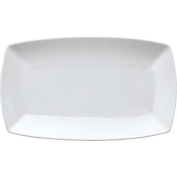 6x VEGA Assiette/plat Bali; 32x19x3 cm (LxlxH); blanc; 6 pièce(s) / Lot