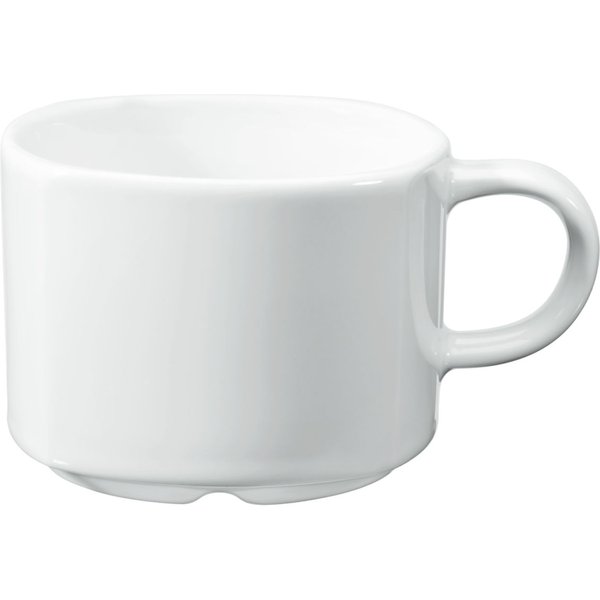6x VEGA Tasse à café Melbourne; 18 cl, 8x6 cm (ØxH); blanc; rond(e); 6 pièce(s) / Lot