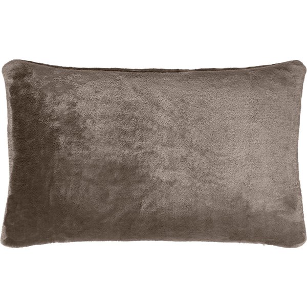 ERWIN M. Federa cuscino Barrie; 50x30 cm (LxL); tortora