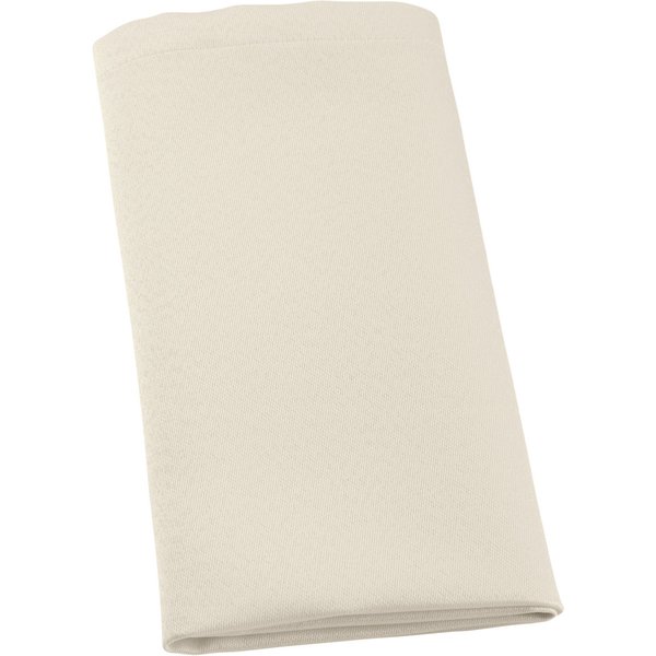 6x ERWIN M. Serviette de table Ambita satin; 50x50 cm (lxL); champagne; 6 pièce(s) / Lot
