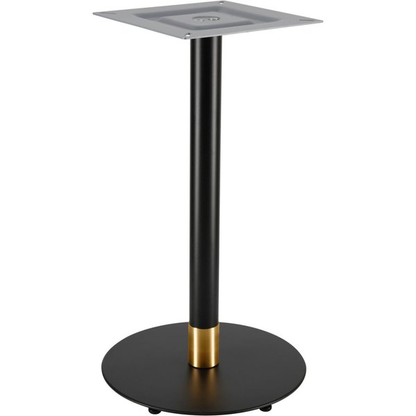 VEGA Pied de table d'extérieur Oris; 42x73 cm (ØxH); noir/doré