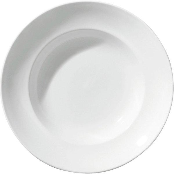 4x VEGA Piatto pasta Ponta; 550 ml, 30x6.5 cm (ØxH); bianco; rotonda; 4 pz. / Pacco