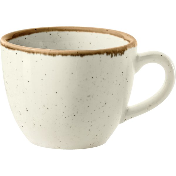 6x VEGA Tasse à café expresso Sidina; 8 cl, 6.5x5 cm (ØxH); beige; rond(e); 6 pièce(s) / Lot