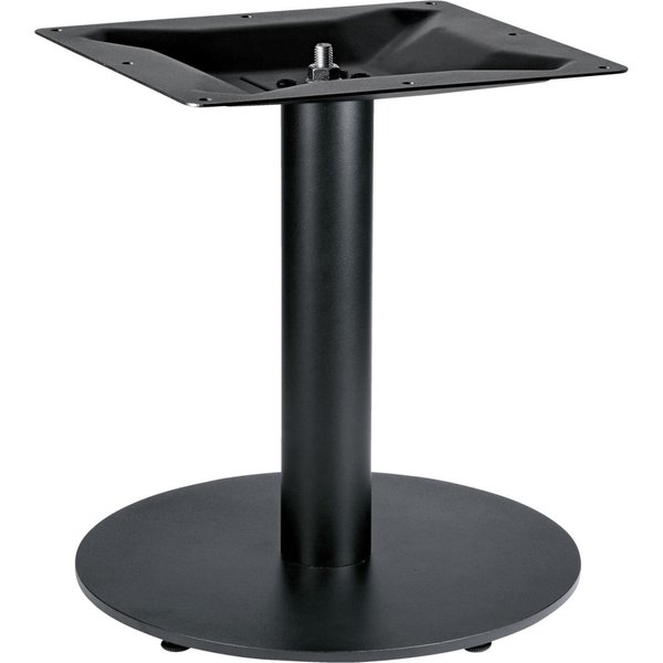 VEGA Base per tavolino basso Fino rotonda; 43x45 cm (ØxH); nero; rotonda