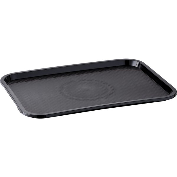 Plateau de service APS; Dimensions GN 1/1, 53x32.5x2 cm (LxlxH); noir; rectangulaire