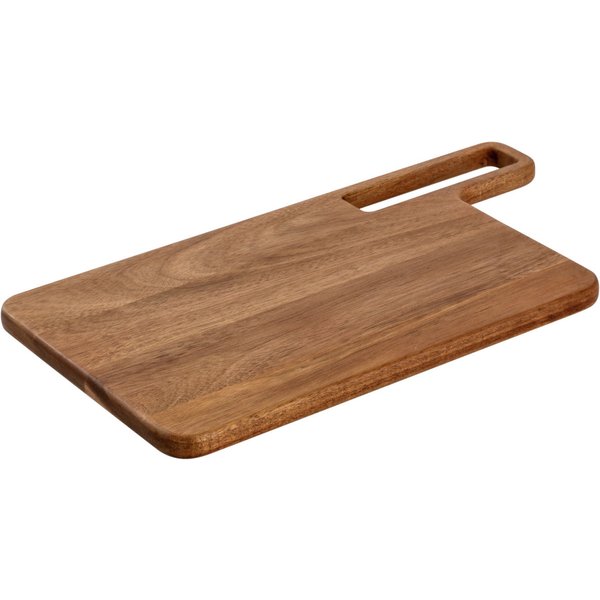 VEGA Tagliere Zamiro rettangolare, con manico laterale; 38x20.5x1.6 cm (LxLxH); marrone; rettangolare