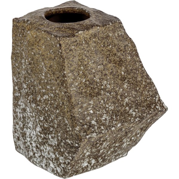Vase Dilja; 9.2x11.5 cm (lxH); brun foncé