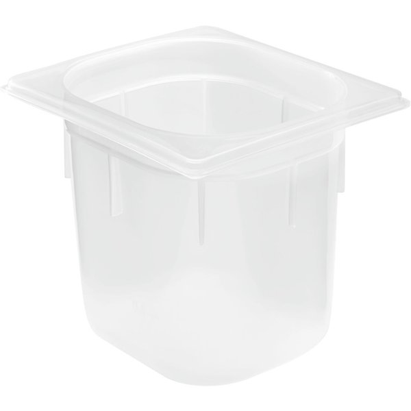 PULSIVA Bac Gastro GN 1/6 polypropylène Risa; GN 1/6, 2.2 l, 17.6x16.2x15 cm (LxlxP); transparent