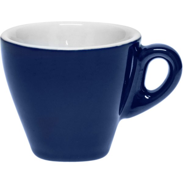 6x PULSIVA Tasse à café expresso Joy 2.0; 8 cl, 6.5x5.8 cm (ØxH); bleu; rond(e); 6 pièce(s) / Lot