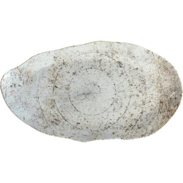 3x VEGA Assiette/plat Gironia; 37.5x20 cm (Lxl); taupe; 3 pièce(s) / Lot