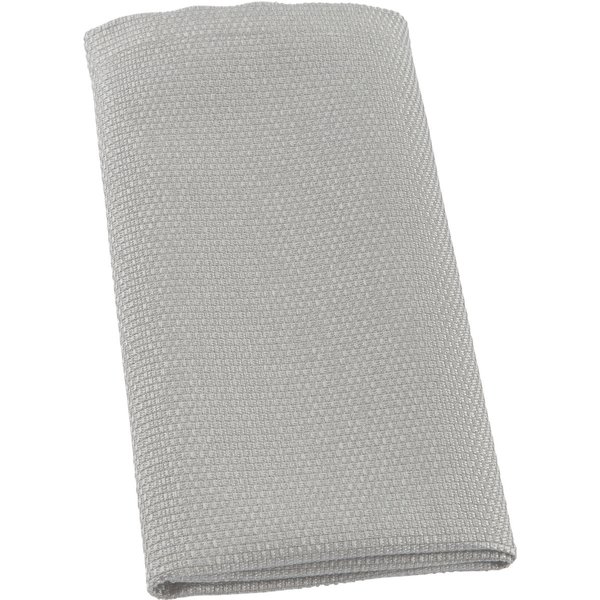 6x ERWIN M. Serviette de table Ambita jacquard; 50x50 cm (lxL); gris clair; 6 pièce(s) / Lot