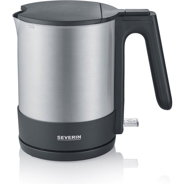 Bouilloire électrique WK 3409 Severin; 1.7 l, 16x21.5x24 cm (lxHxP); inox/noir
