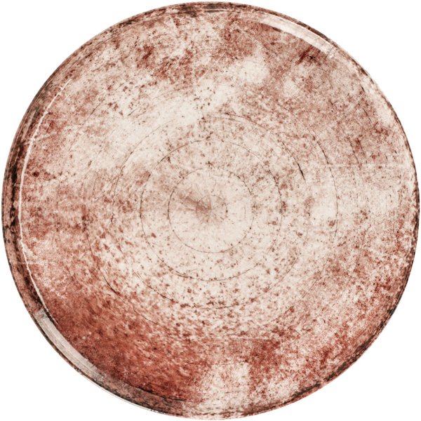 4x VEGA Assiette à pizza Gironia; 28 cm (Ø); rose; rond(e); 4 pièce(s) / Lot