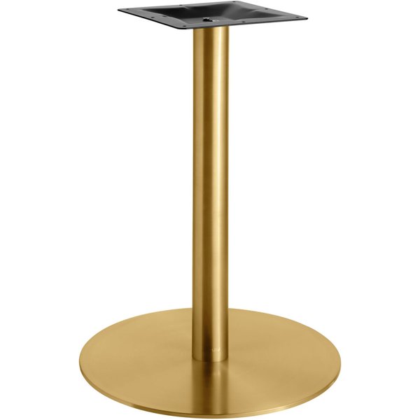 VEGA Base per tavolo Orio rotondo; 54x72 cm (ØxH); oro; rotonda