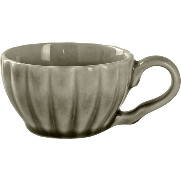 6x VEGA Tazzina caffè Flora; 100 ml, 7.5x4.5 cm (ØxH); grigio; 6 pz. / Pacco