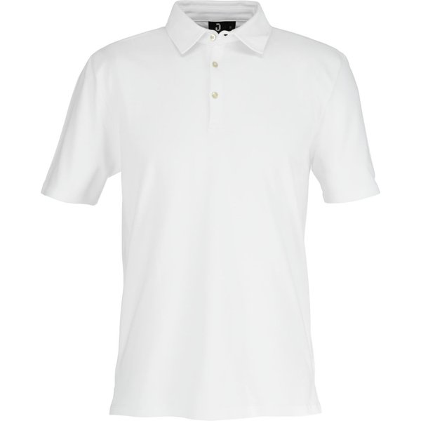 JOBELINE Polo homme Malme manches courtes; Taille XL; blanc