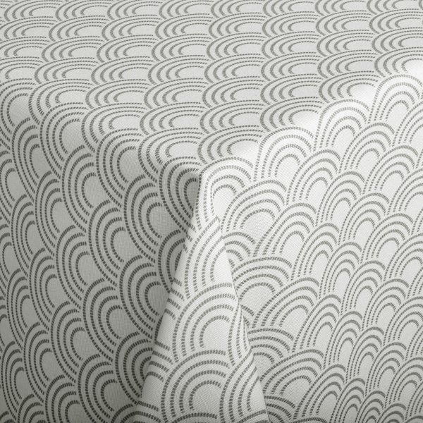 Nappe Goa carrée/rectangulaire ERWIN M.; 130x130 cm (lxL); gris; carré(e)