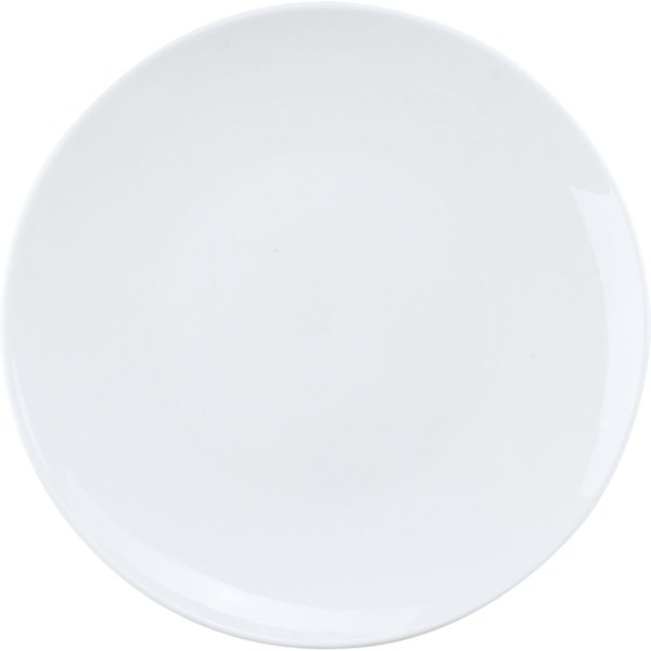6x PULSIVA Piatto Coupe piano; 28 cm (Ø); bianco; rotonda; 6 pz. / Pacco