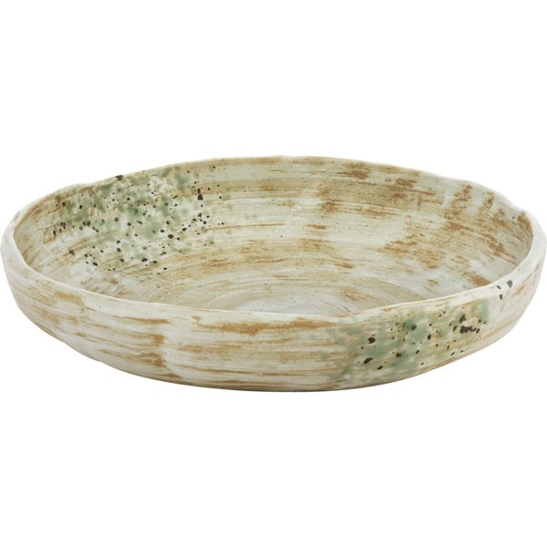 2x VEGA Assiette Taoqi creuse; 80 cl, 21x4 cm (ØxH); brun/gris; rond(e); 2 pièce(s) / Lot