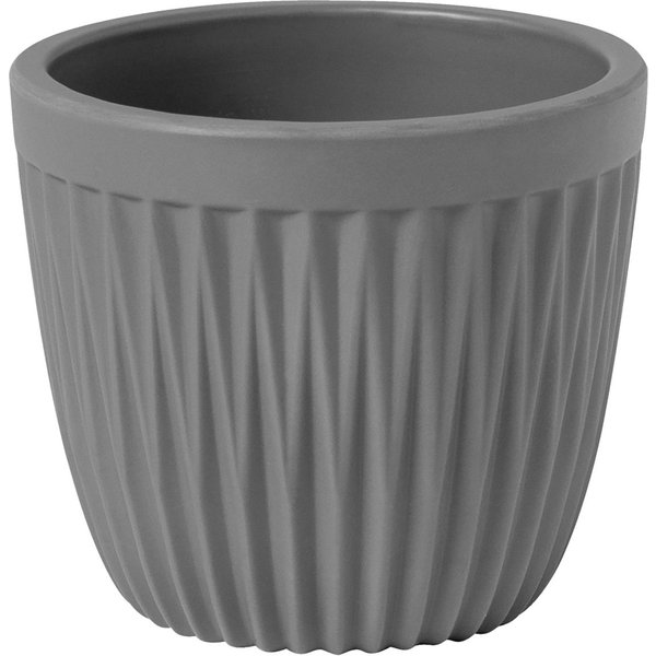 6x VEGA Tazzina caffè Kanas ; 80 ml, 6.2x5.4 cm (ØxH); grigio; rotonda; 6 pz. / Pacco