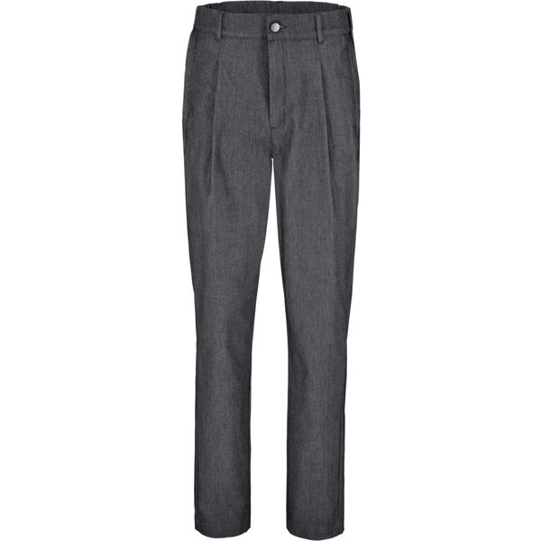JOBELINE Pantalon de cuisine homme Joggfit chiné; Taille 54; gris chiné