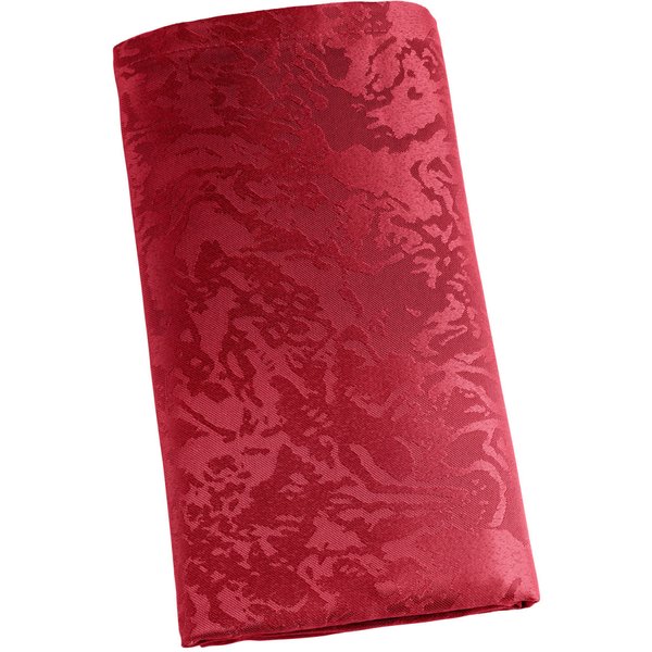 6x PULSIVA Tovaglioli in stoffa Berlino; 50x50 cm (LxL); borgogna; 6 pz. / Pacco