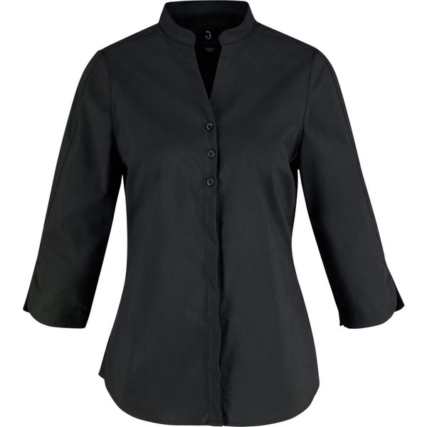 JOBELINE Chemisier femme Lani manches 3/4; Taille 42; noir