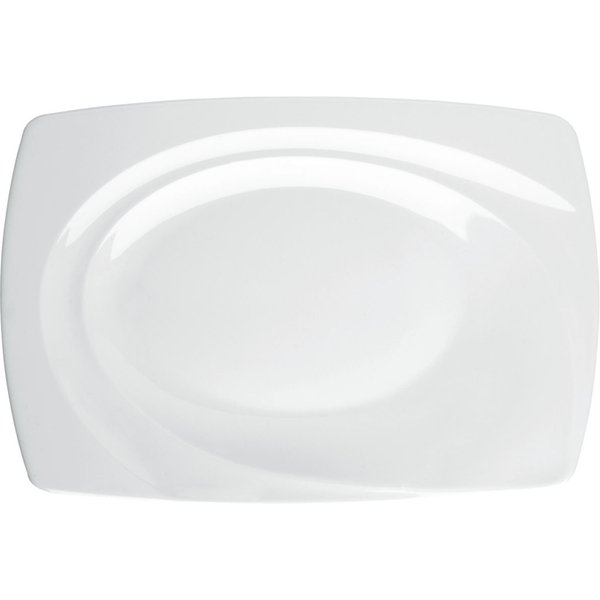 6x VEGA Piatto Soria; 28x19 cm (LxL); bianco; rettangolare; 6 pz. / Pacco
