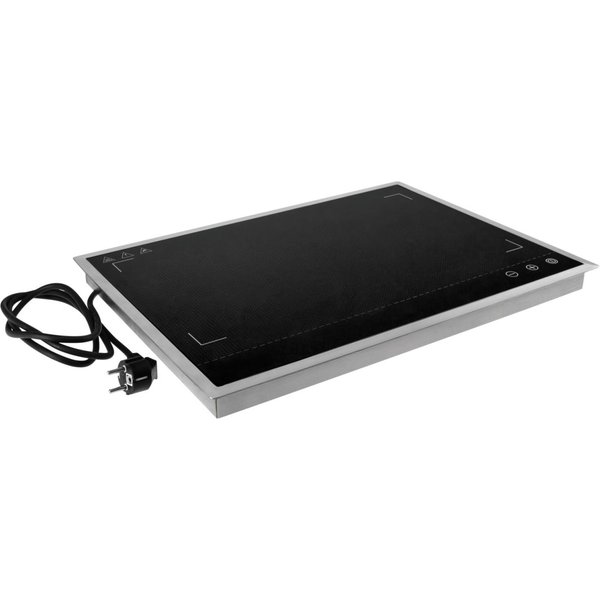 VEGA Plaque chauffante Esino GN 1/1; 56.1x4.5x39.6 cm (lxHxP); argenté/noir
