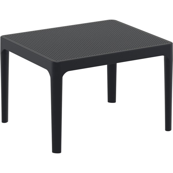 Tavolino Sky Siesta; 60x50x40 cm (LxLxH); nero; rettangolare