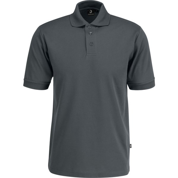 JOBELINE Polo da uomo Fly maniche corte; Taglia S; grafite
