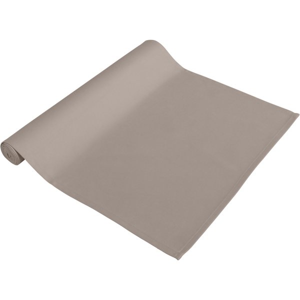 ERWIN M. Runner tavola Vivienne; 40x120 cm (LxL); tortora
