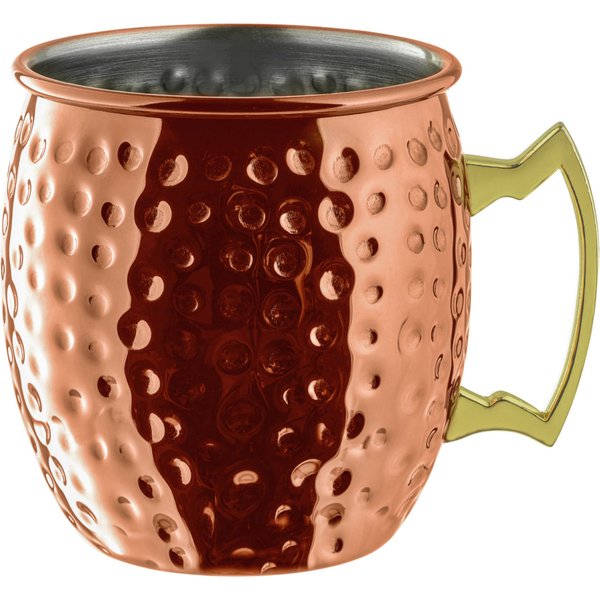 VEGA Bicchiere moscow mule Glendale martellato; 550 ml, 8.8x9.8 cm (ØxH); rame