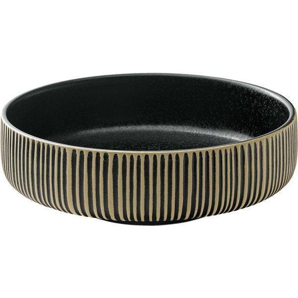 Saladier Nara Relief Playground; 0.33 l, 12x5.6 cm (ØxH); noir/blanc; 6 pièce(s) / Lot
