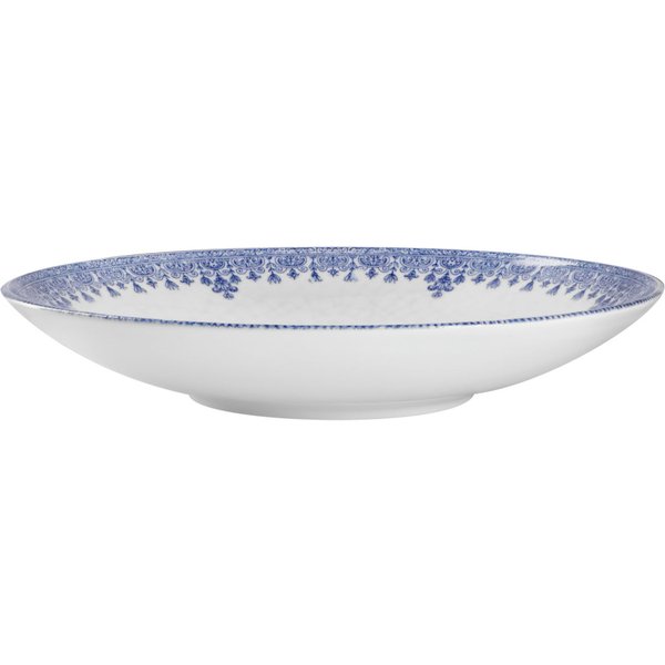 6x VEGA Piatto Nonna fondo, con decoro; 1700 ml, 30x5 cm (ØxH); blu/bianco/rosé; rotonda; 6 pz. / Pacco