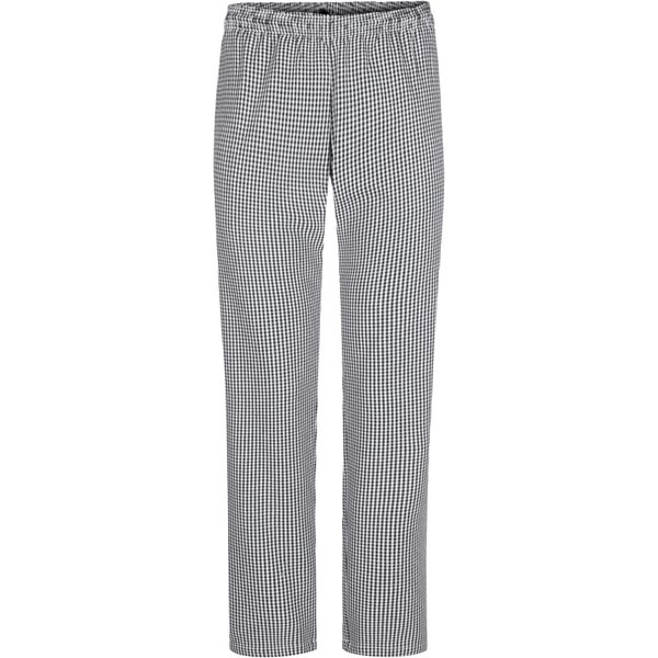 PULSIVA Pantalon de cuisine femme Nathan; Taille 36; pied-de-poule