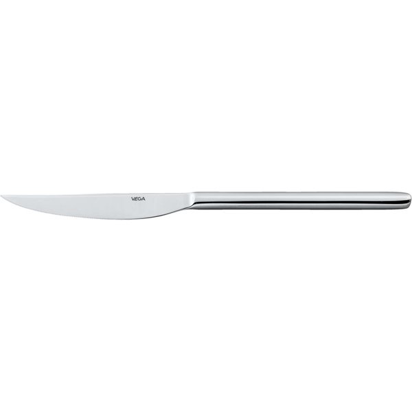 12x VEGA Coltello per pizza e bistecca Toulon; 23 cm (L); argento; 12 pz. / Pacco