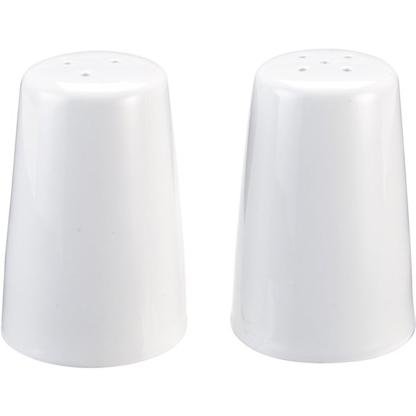 6x PULSIVA Set saliera e pepiera Lauda; 5x7.5x5 cm (LxHxP); bianco; 6 set / Pacco
