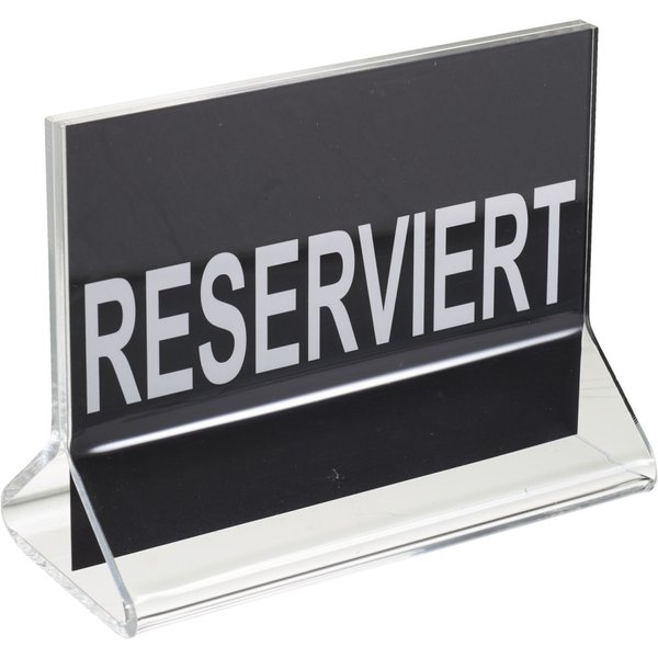 Porte-carte Resa PULSIVA; 11.5x9 cm (lxH); transparent; 5 pièce(s) / Lot